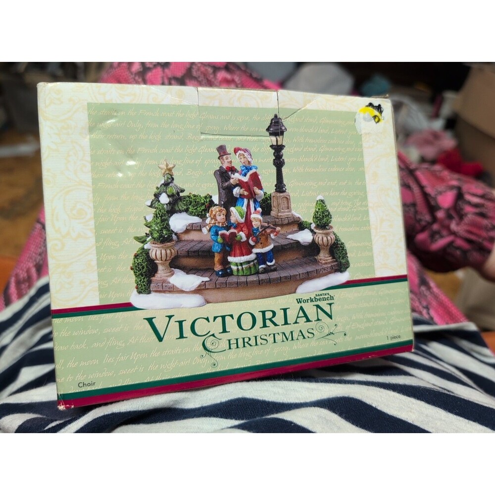 2005 Santa's Workbench Victorian Christmas Choir Carolers NEW NOS Jo-Ann